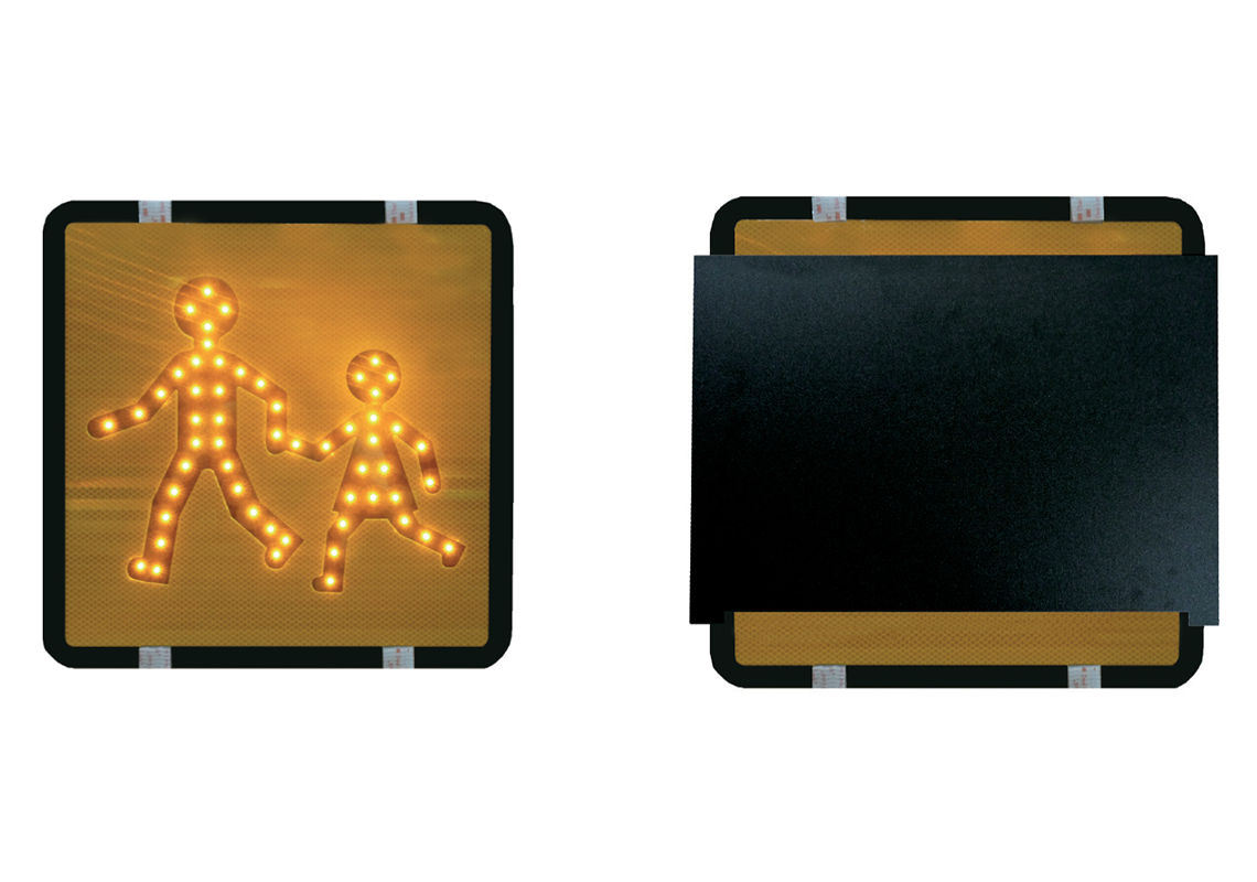 Pittogramma LED da incollare davanti o dietro per autobus o pullman Spagna